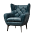 Fauteuil Bomba Blauw