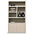 Boekenkast Set Diamond Taupe 5 Vaks 120cm Eiken