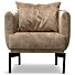 Fauteuil Lisbona Bruin