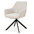  Eetkamerstoel Lisbon Beige Frame Taupe