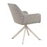 Eetkamerstoel Lisbon Bruin Frame Taupe