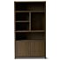  Diamond Boekenkast 120cm 4 Vaks Bruin 