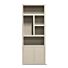  Boekenkasten Set Diamond Taupe Rechts Eiken