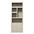  Boekenkasten Set Diamond Taupe Rechts Eiken