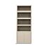  Boekenkasten Set Diamond Taupe Rechts Eiken