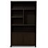 Boekenkast Diamond 5 Vaks 120cm Rechts New Brown Eiken