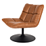   Dutchbone Lounge Chair Bar Donkergrijs