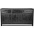 LABEL51 Dressoir Chili - Zwart - Mangohout - Dressoir