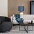 WOOLLY DRAAIFAUTEUIL BOUCLE ANTRACIET