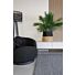 WOOLLY DRAAIFAUTEUIL BOUCLE ANTRACIET
