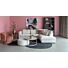 Boekenkast Diamond Castle 120cm 4 Vaks Eiken