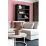 Boekenkast Diamond Castle 120cm 4 Vaks Eiken