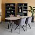 Boekenkastenset Van 4 Diamond 120cm Eiken