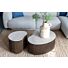 Organische Salontafel Set Yin Yang