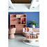 Boekenkast Diamond Rosso 180cm Eiken