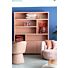 Boekenkast Diamond Rosso 180cm Eiken