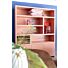 Boekenkast Diamond Rosso 180cm Eiken