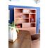 Boekenkast Diamond Rosso 180cm Eiken