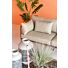 Tuinbank Carex 3-Zits Donkerbruin