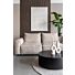 Salontafel Diamond Rond Ø85cm Zwart Eiken