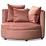 Luxe Lounge Fauteuil Vermont Roze Medium