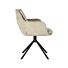 LABEL51 Eetkamerstoel Joy Beige Fluweel