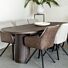 Eettafel Paperclip New Brown