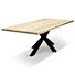 Tafel Met Matrix Poot Ramon Zwart Eiken 4cm