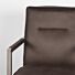 LABEL51 Fauteuil Jim - Antraciet - Microfiber