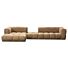 Hoekbank Oriane Longchair Links Beige 