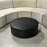 Salontafel Diamond Rond Ø85cm Zwart Eiken