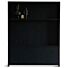 Tv-Wandkast Diamond Zwart Breed 180cm Eiken