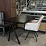 Bureau Zwart Eiken 140x80cm