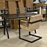 Bureau Zwart Eiken 140x80cm