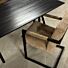 Bureau Zwart Eiken 140x80cm