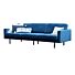 Bank Junius Modern Blauw 