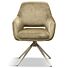Armstoel Roan Taupe Draaibare Poot Beige
