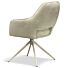 Armstoel Roan Beige Draaibare Poot Beige