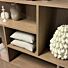 Tafel Roxy Eettafel Travertin Look Ø120