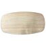 Eettafel Roxy Travertin Look Poot Anodic Brown 