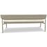 Eetkamerbank Jessda Taupe 200cm