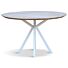 Tafel Joost Rond Eiken Wit 