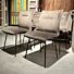 Stoelen Velours Taupe zen lifestyle