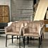Stoelen Celtic velours taupe 