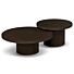Salontafel Clip New Brown Ø80cm