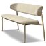 Eetkamerbank Jessda Taupe 200cm