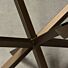 Eettafel Bull September Poot Anodic Brown