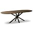 Eettafel Bull September Poot Anodic Brown