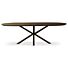 Eettafel Bull September Poot Anodic Brown