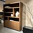  Boekenkast Diamond September 120cm 4 Vaks Eiken